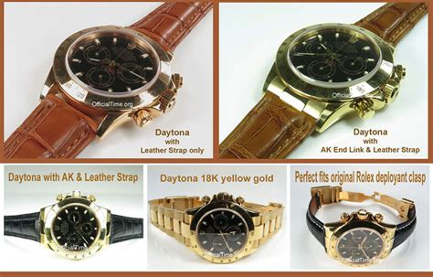 rolex watches leather|genuine rolex leather straps.